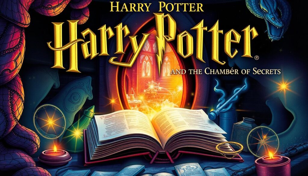 Harry Potter and the Chamber of Secrets audiobook cover