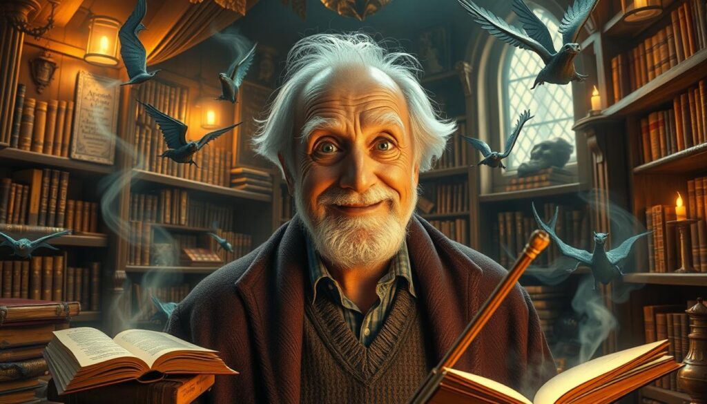 Jim Dale's character portrayal in Harry Potter audiobooks